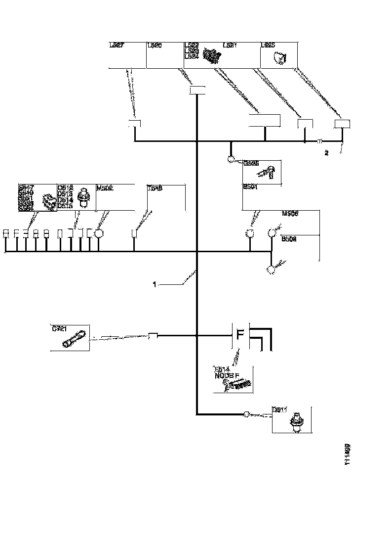 Buy 492349 CABLE HARNESS SCANIA