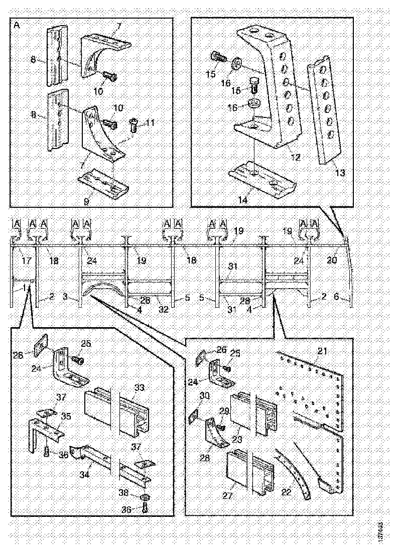 Buy 492549 BRACKET SCANIA