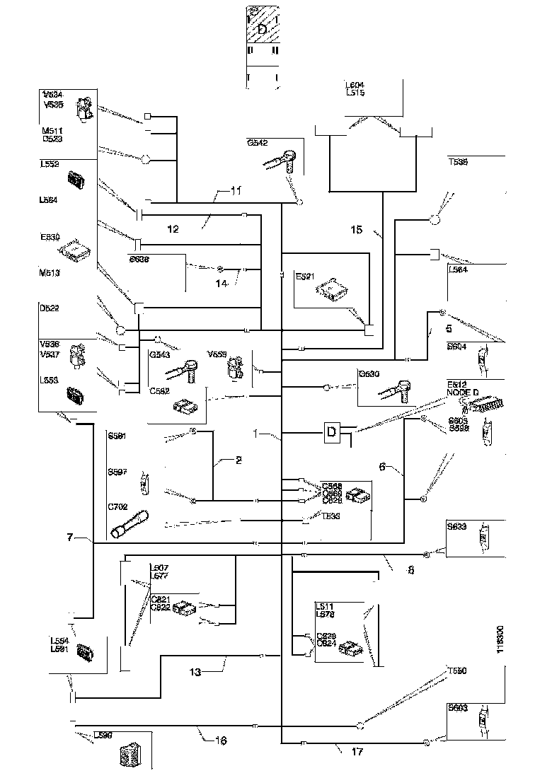 Buy 492871 CABLE HARNESS SCANIA