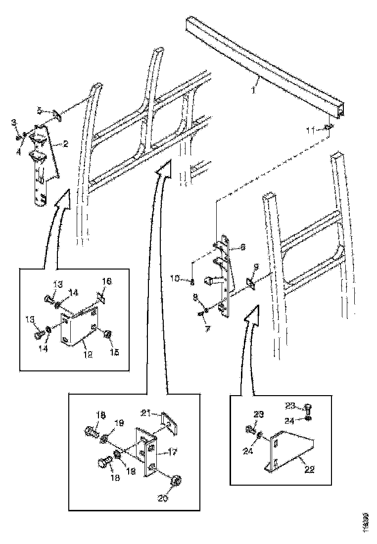 Buy 492906 BRACKET SCANIA