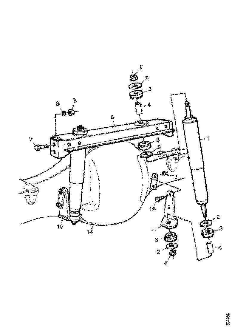 Buy 493034 SHOCK ABSORBER SCANIA