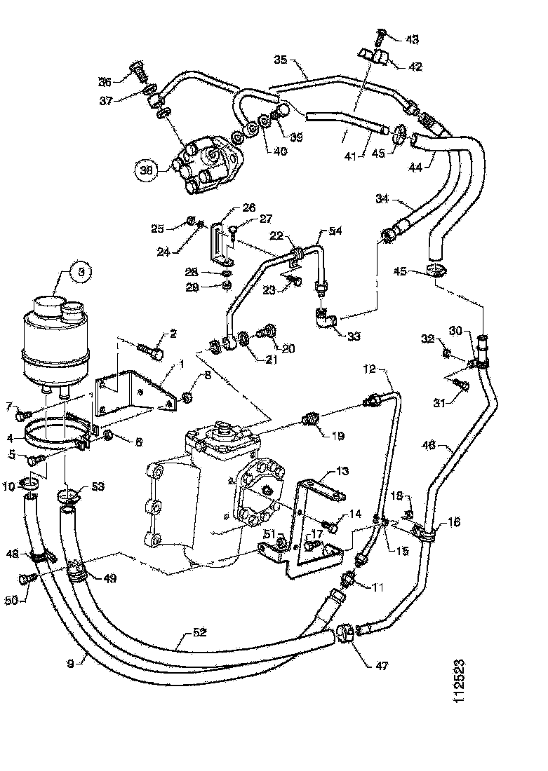Buy 493137 HYDRAULIC HOSE SCANIA