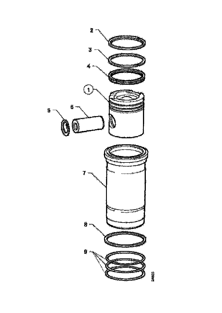 Buy 550320 CYLINDER LINER KIT SCANIA