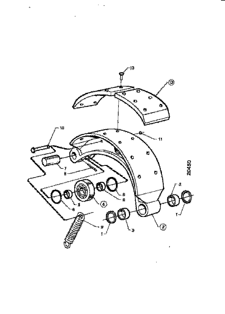 Buy 551168 BRAKE LINING SCANIA