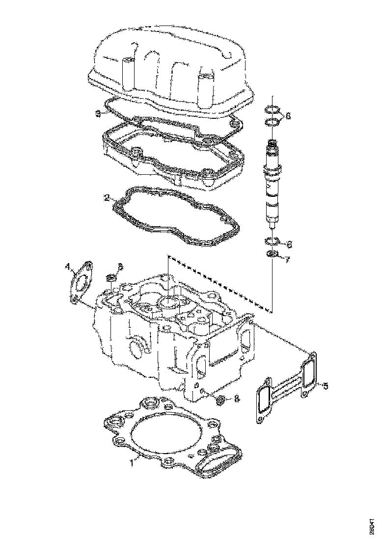 Buy 551350 GASKET KIT SCANIA