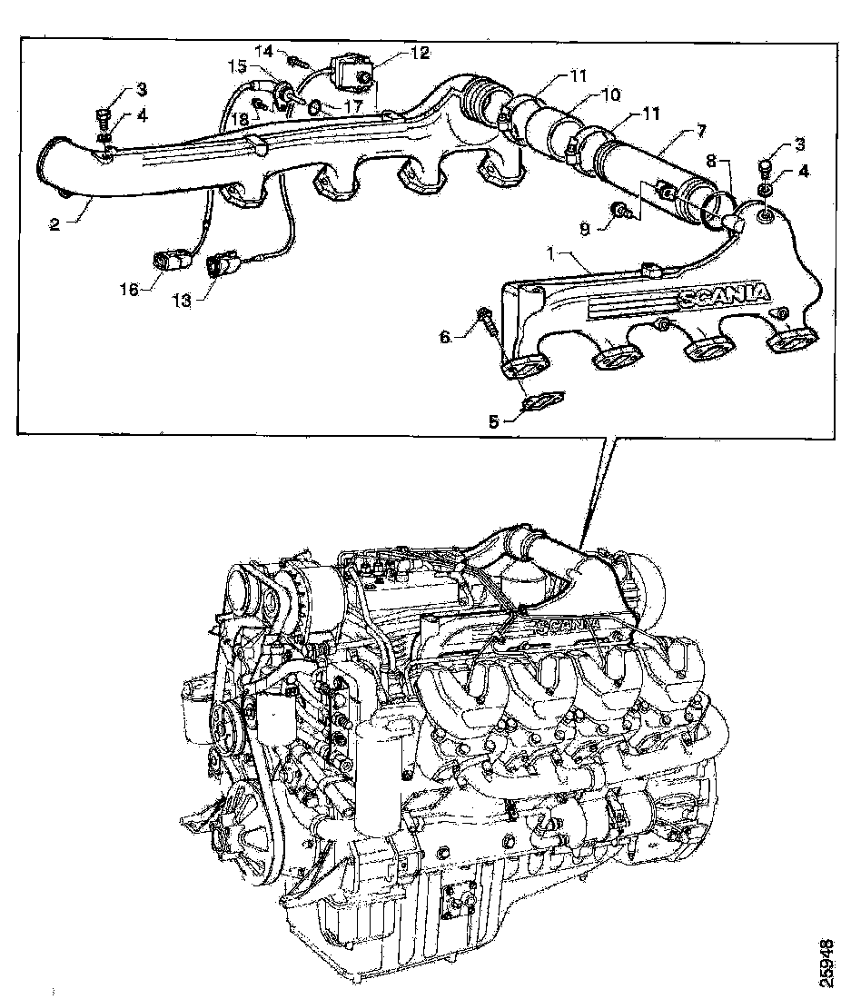 Buy 551469 GASKET KIT SCANIA