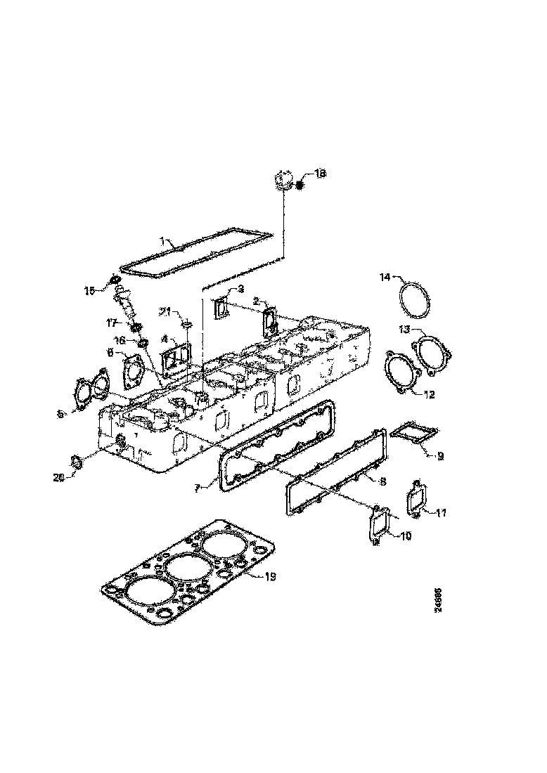 Buy 551514 GASKET KIT SCANIA