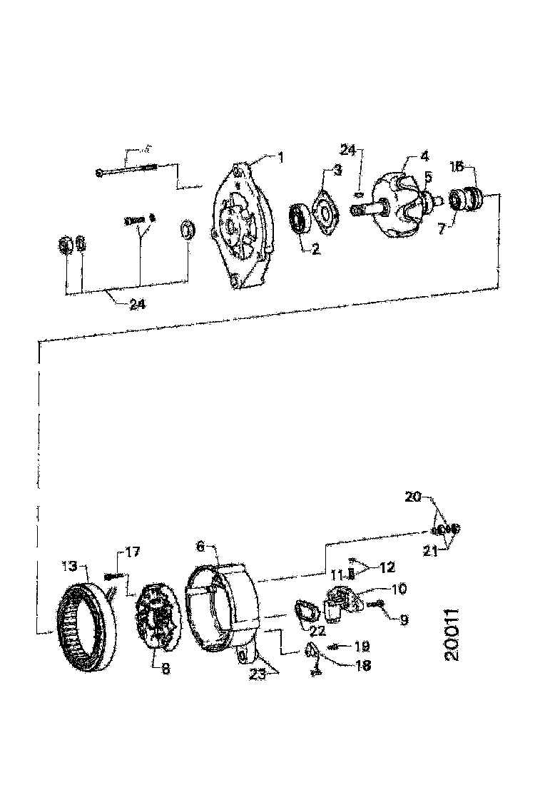 Buy 571414 ALTERNATOR (Service Exchange) SCANIA