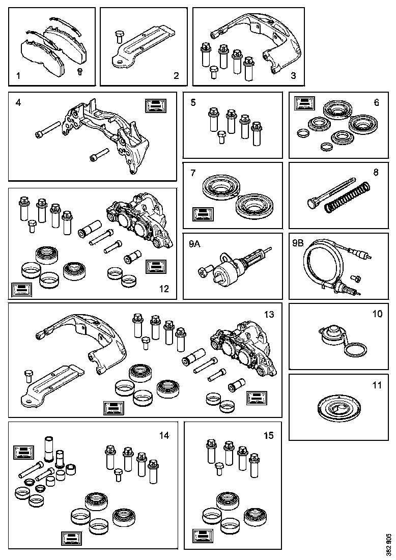 Buy 573088 BRAKE CALIPER SCANIA