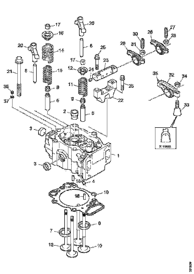Buy 573532 CYLINDER H SCANIA