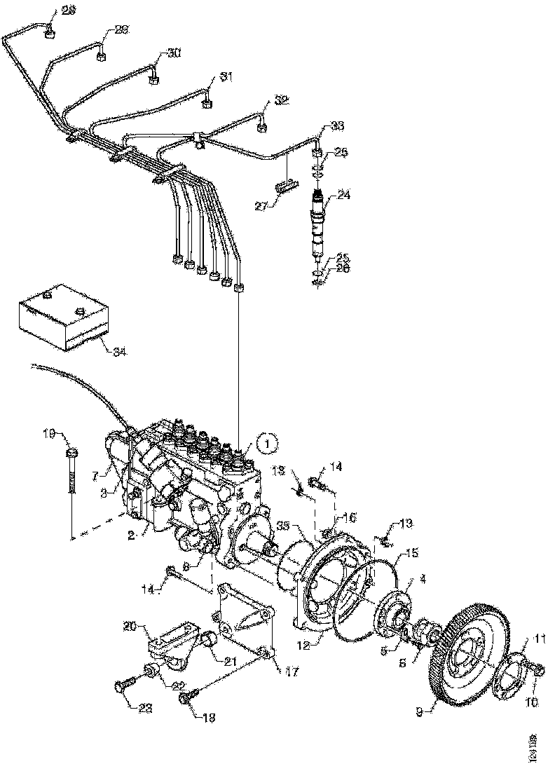 Buy 574349 INJECTOR SCANIA
