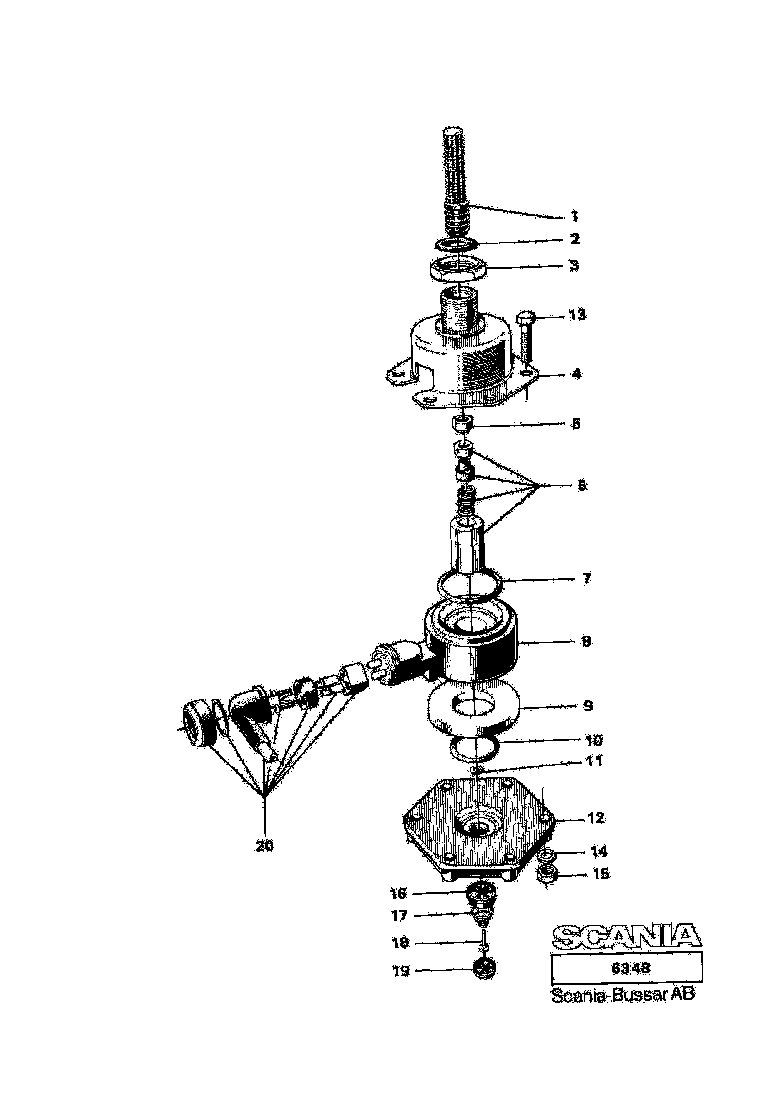 Buy 639326 VALVE SCANIA