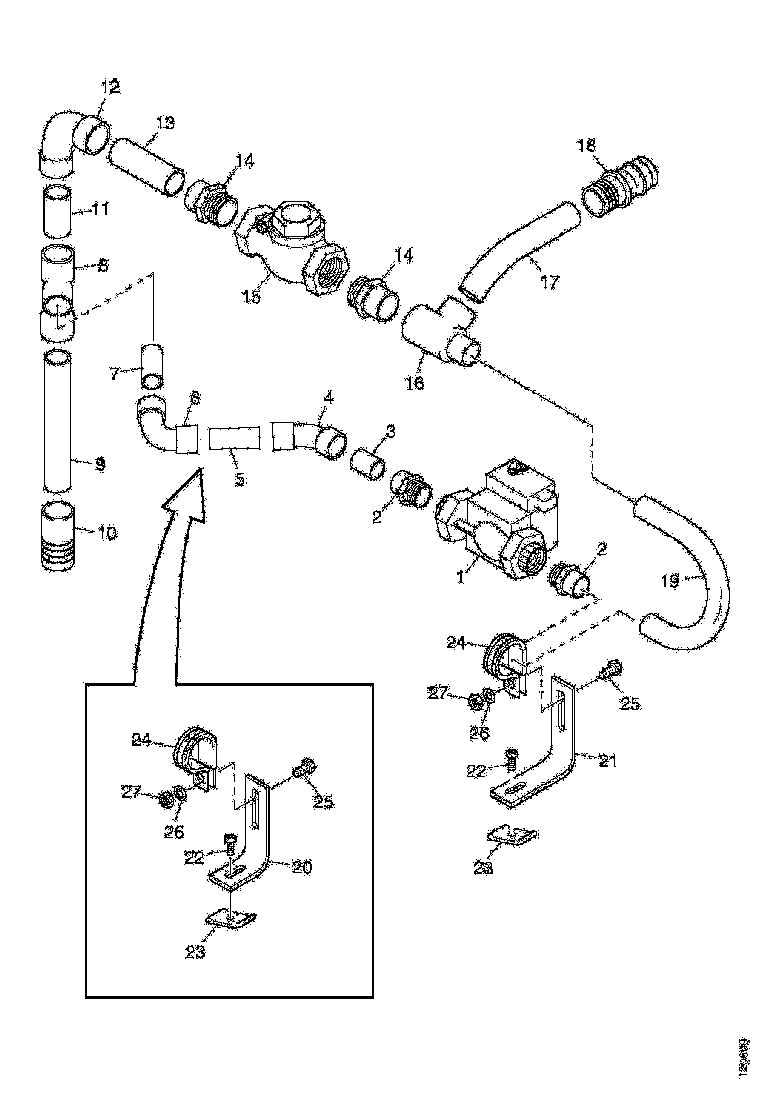 Buy 652558 PIPE BEND SCANIA