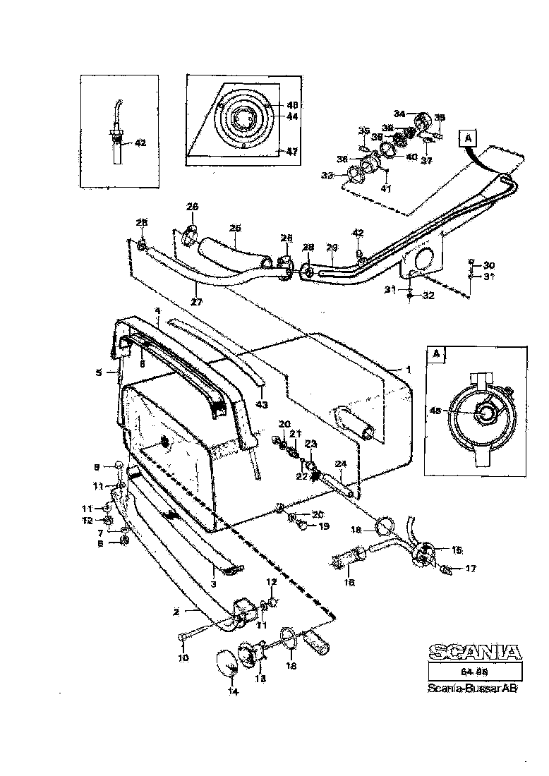 Buy 662776 SEPERATOR INSERT SCANIA