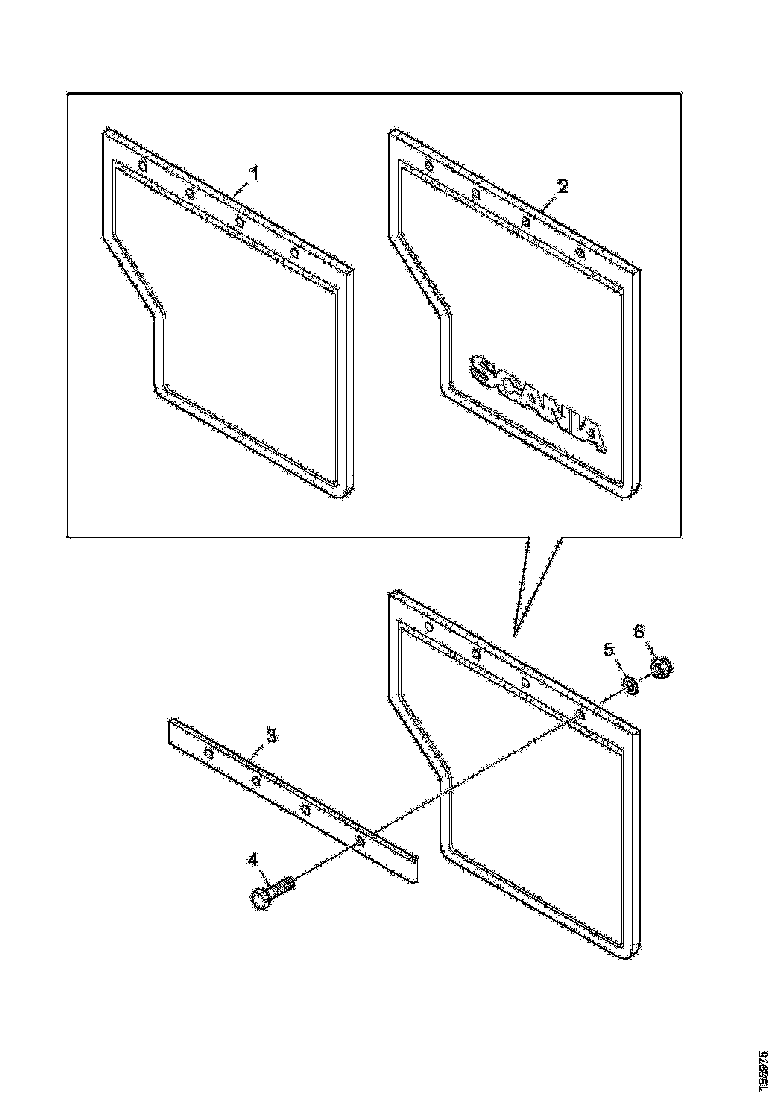 Buy 684972 MUDFLAP SCANIA