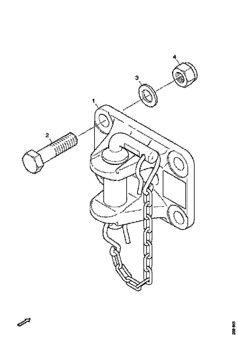 Buy 807358 LOCK NUT M20 SCANIA