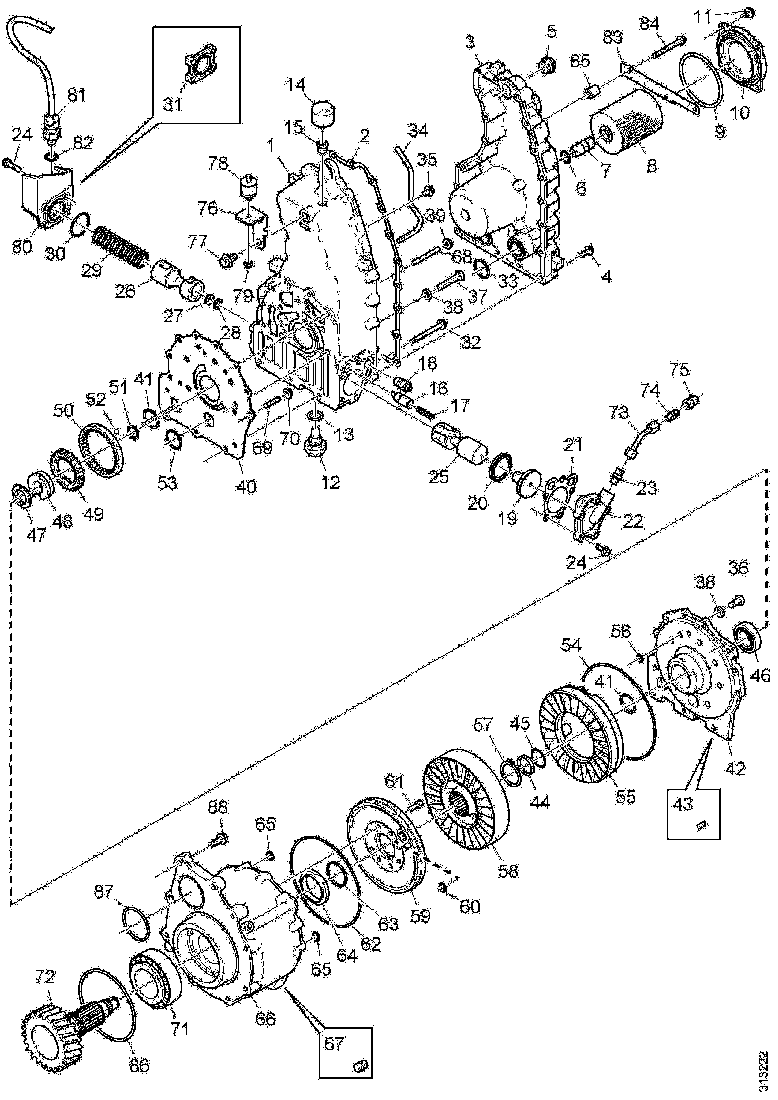 Buy 807423 NUT SCANIA