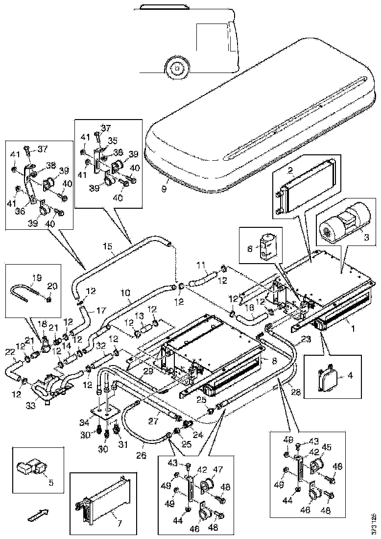 Buy 812610 BRACKET SCANIA