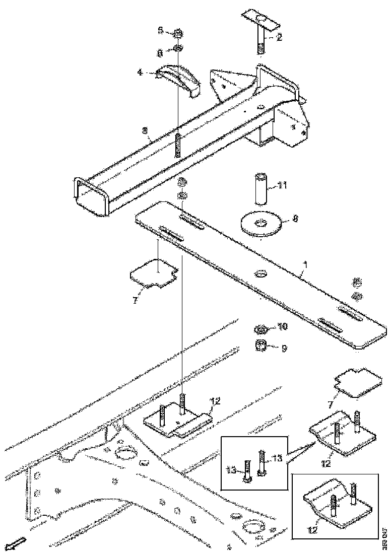 Buy 814828 HEXAGON SCREW SCANIA