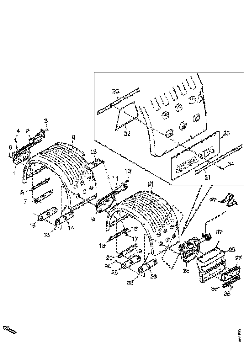 Buy 815519 Screw 4.8x16 (S) SCANIA