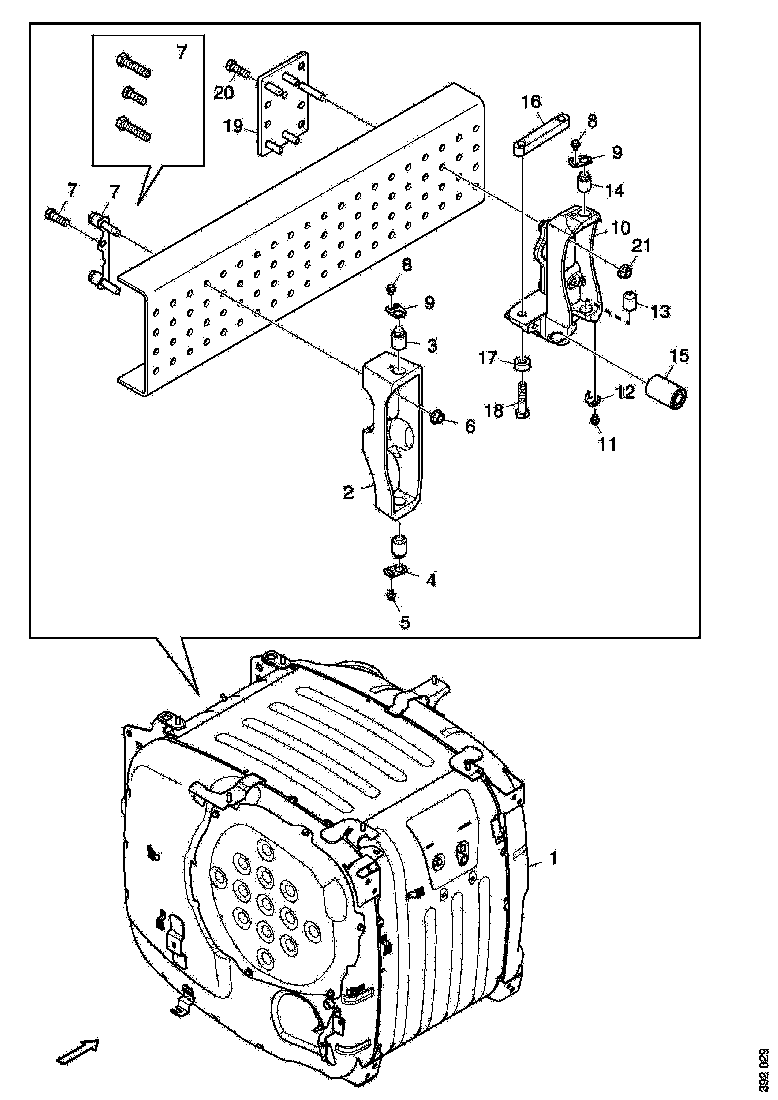 Buy 816047 LOCK NUT M12 SCANIA