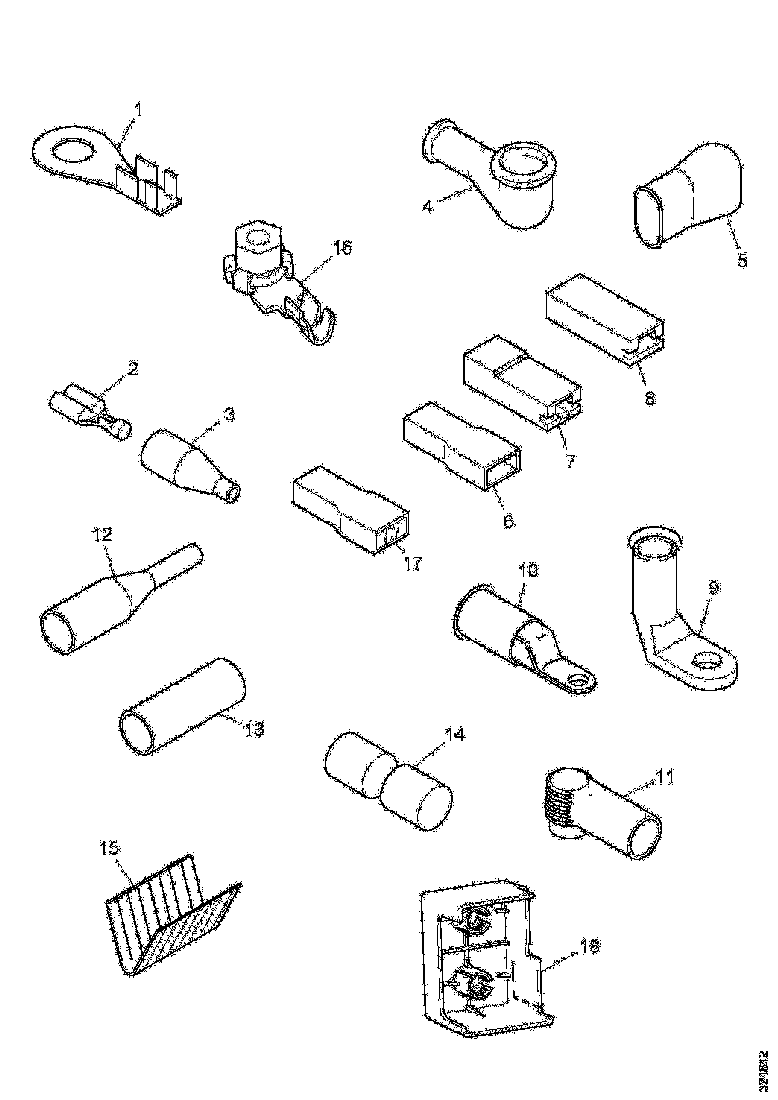 Buy 816103 Cable terminal, ring SCANIA