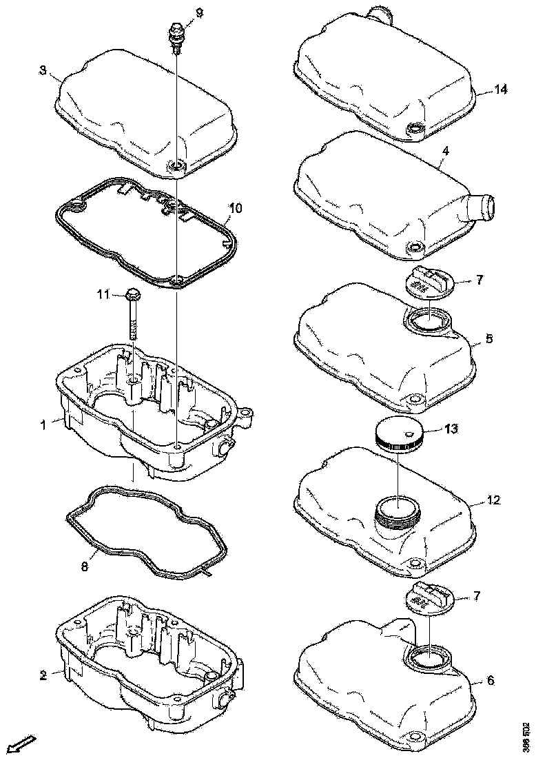 Buy 931106 FILLER CAP SCANIA