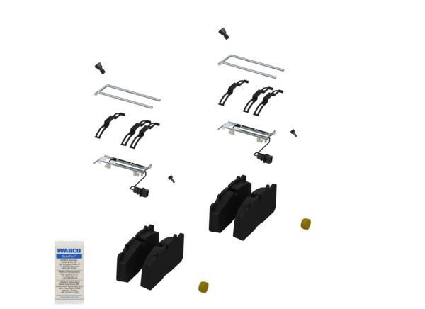 Buy 12999703vt Kit: Brake Pad WABCO