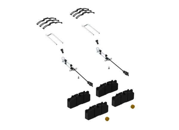 Buy 12999743vt Kit: Brake Pad WABCO