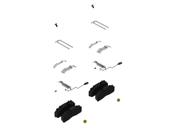 Buy 12999770 Kit: Brake Pad WABCO