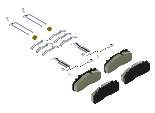 Buy 12999791 Kit: Brake Pad WABCO