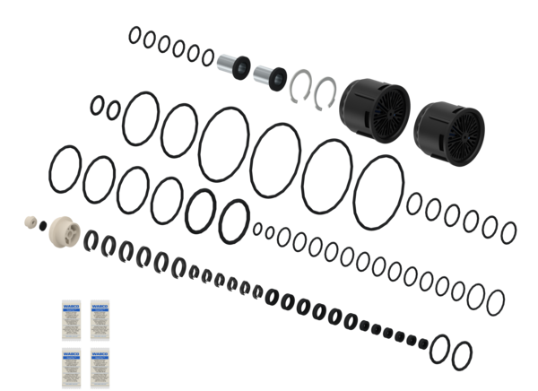 Buy 300003120 Kit: Valve + Silence WABCO
