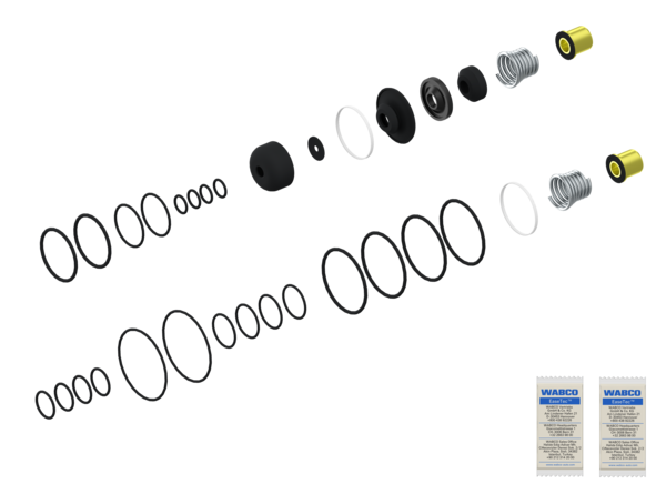Buy 300006008 Kit: Dual Brake Valv WABCO