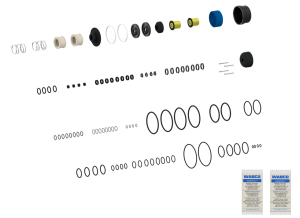 Buy 300006024 Kit: Dual Brake Valv WABCO