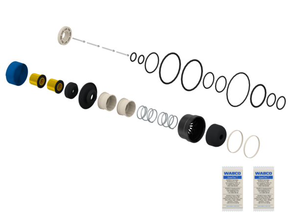 Buy 300006045 Kit: Valve + Boot WABCO