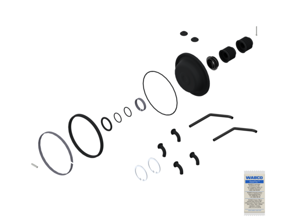 Buy 300025065 Kit: Diaphragm + Cut WABCO