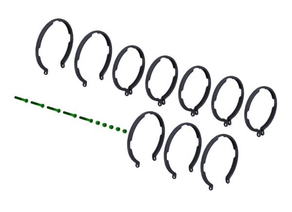 Buy 350024050 Kit: Clamp Ring WABCO