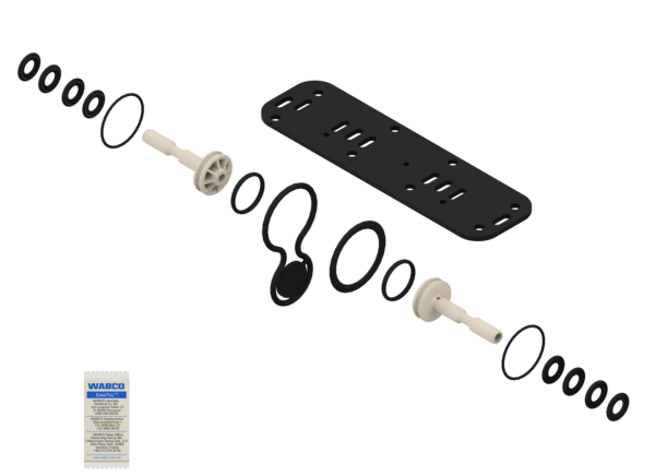 Buy 3720600002 Kit: Valve Stem + Se WABCO