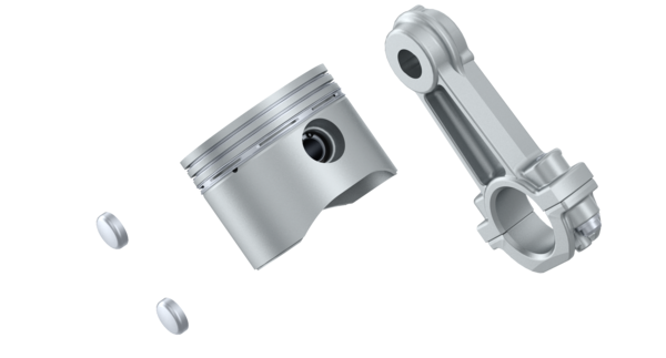 Buy 4111419272 Kit: Piston + Rod WABCO