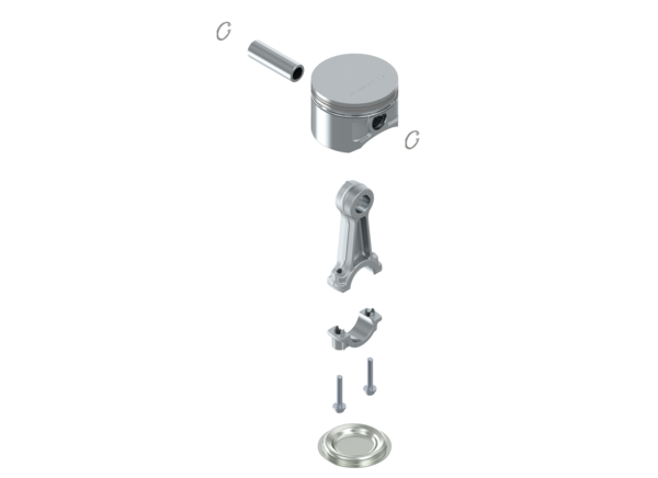 Buy 4123529292 Kit: Piston + Rod WABCO