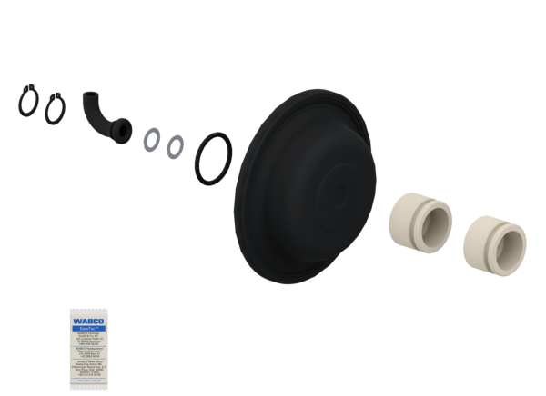 Buy 4253260022 Kit: Diaphragm + Hos WABCO