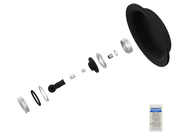 Buy 4254500002 Kit: Diaphragm + Hos WABCO