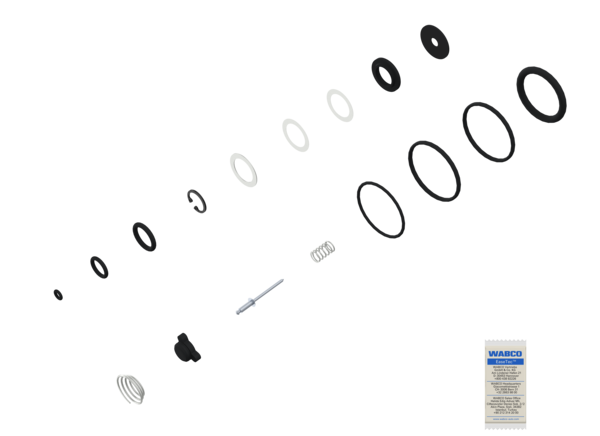 Buy 4324100002 Kit: Exhaust + Charg WABCO