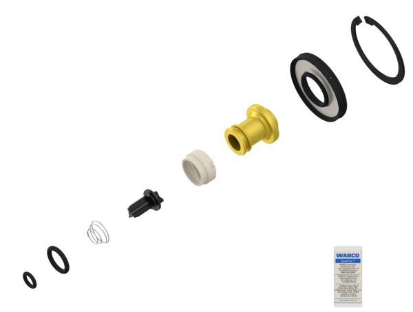 Buy 4324259282 Kit: Exhaust Valve WABCO