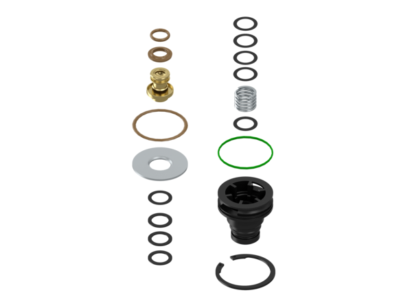 Buy 4324339262 Kit: Valve + Exhaust WABCO