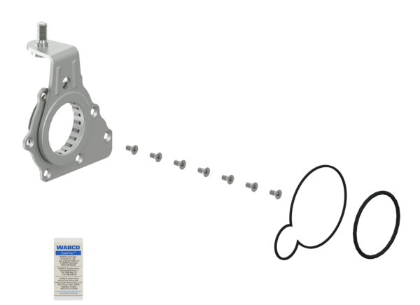 Buy 4332259392 Kit: Bracket + Locki WABCO