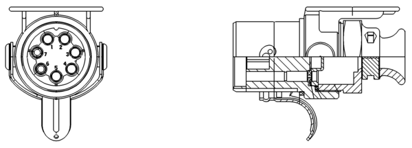 Buy 4460083902 ABS-Plug WABCO