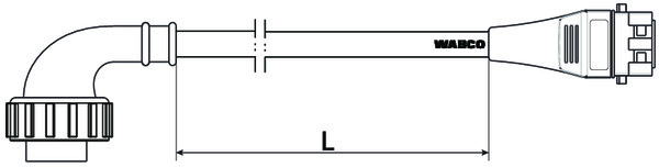 Buy 4493111200 Cable with Socket WABCO