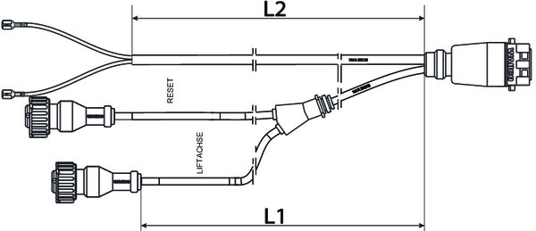 Buy 4493463530 Cable with Socket WABCO