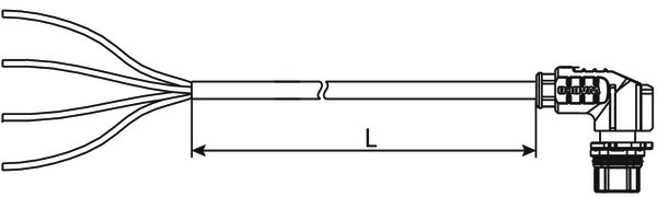 Buy 4493651200 Cable with Socket, E WABCO